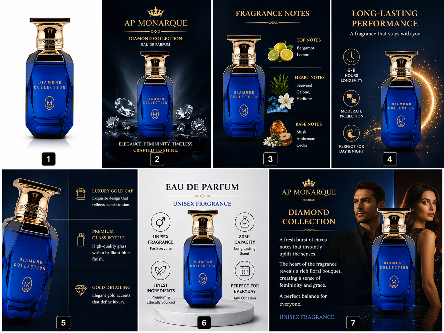Monarque diamont edp 100ml