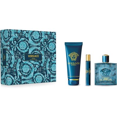 Versace EROS EDT 3 PIECE GIFT SET