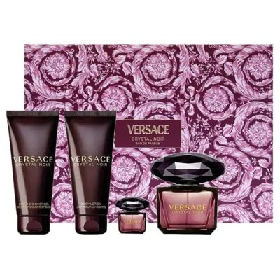 Versace Crystal Noir Gift Set EDP 100 ML